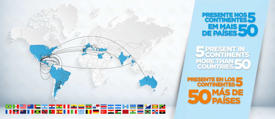 Map of iGUi Franchises in the World