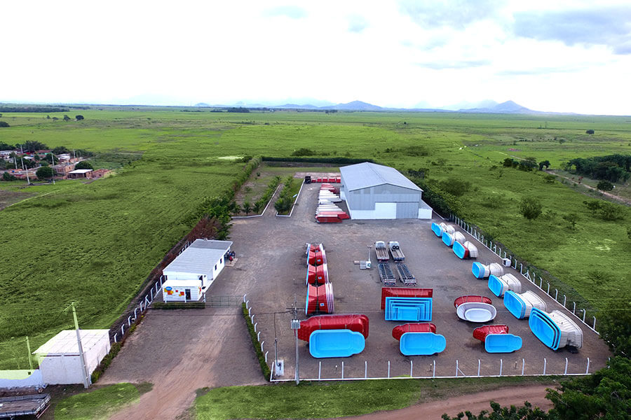 Swimming Pools Factory in Campos/RJ