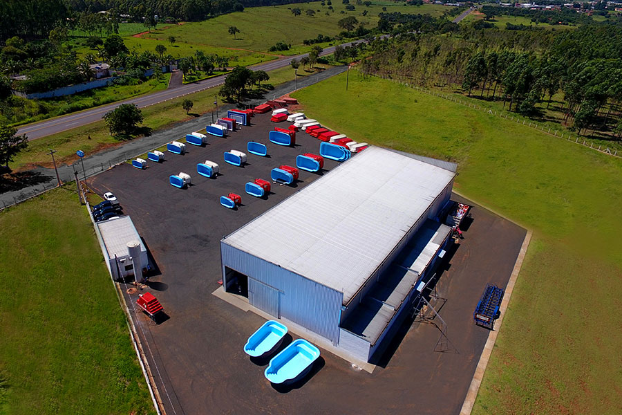 Swimming Pools Factory in Prata/MG